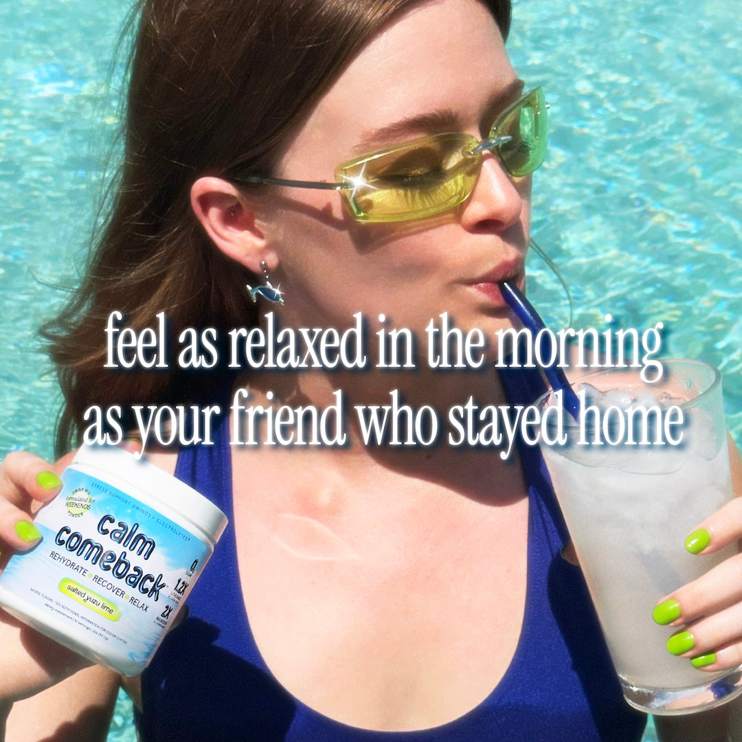 Calm Comeback™ - Rehydrate. Recover. Relax.