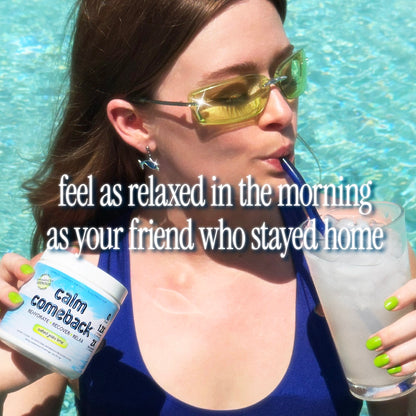 Calm Comeback™ - Rehydrate. Recover. Relax.